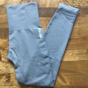 Gymshark full length grey seamless leggings